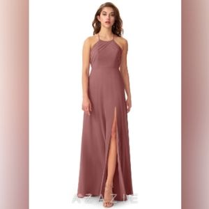 Azazie Cecile in Desert Rose